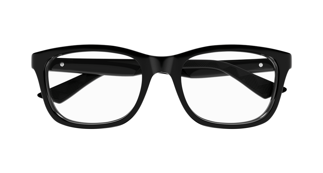 Brillen montblanc mb0401o 001 negro square masculino größe 55mm - Detailansicht
