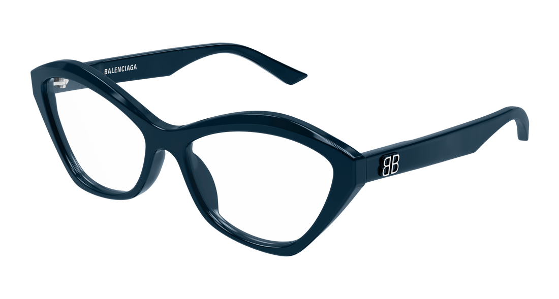Brillen balenciaga bb0341o 005 azul cat eye femenino größe 58mm - Hauptansicht