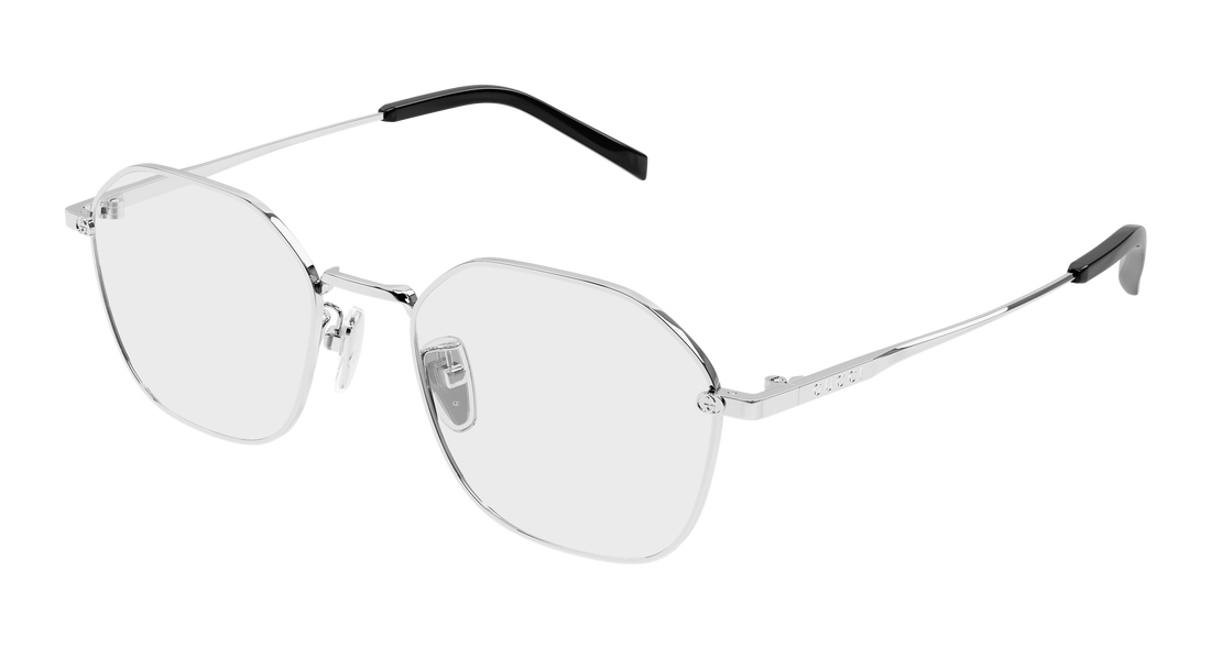Brillen gucci gg1956ok 002 plateado rectangular / squared femenino größe 51mm - Hauptansicht