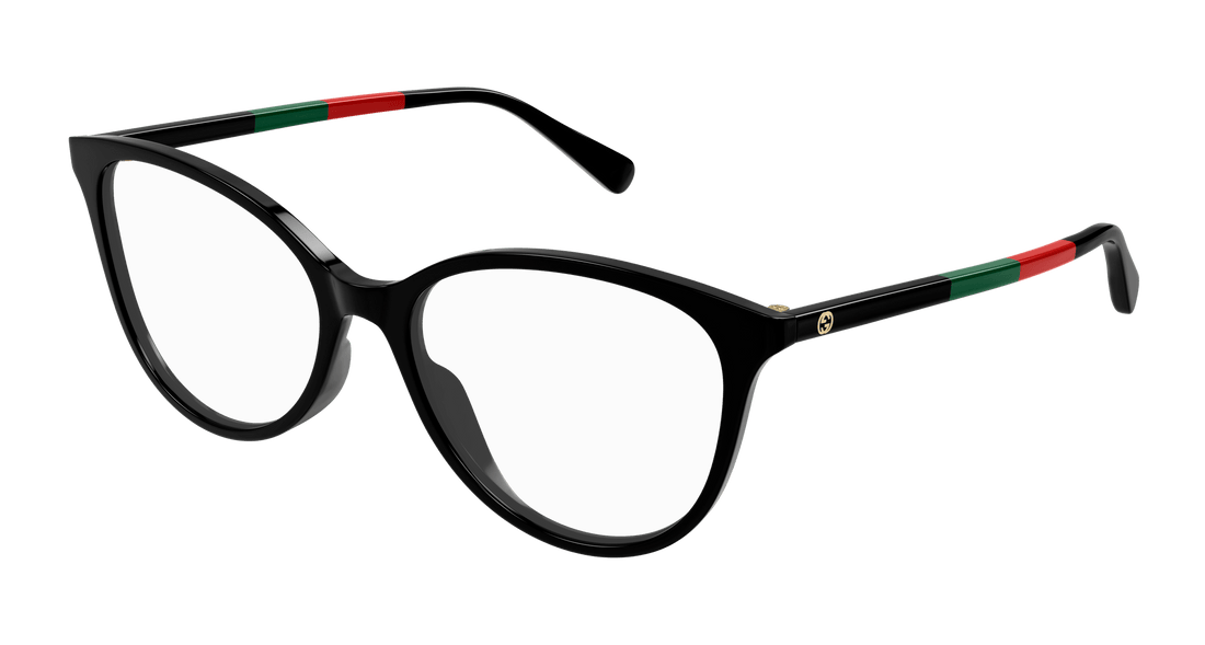 Briller gucci gg1359o 005 negro cat eye femenino størrelse 54mm - Hovedvisning