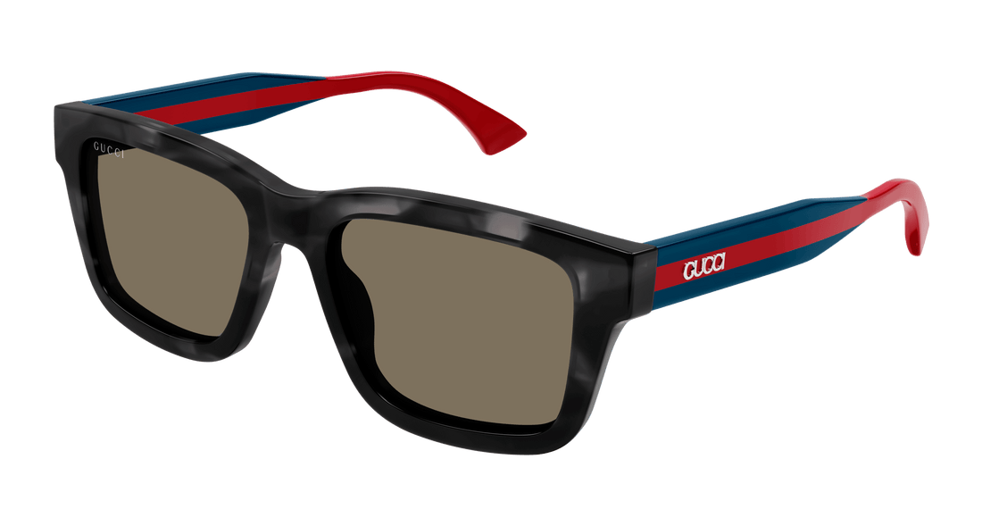 Sunglasses gucci gg1869s 004 havana square masculino size 53mm - Main view