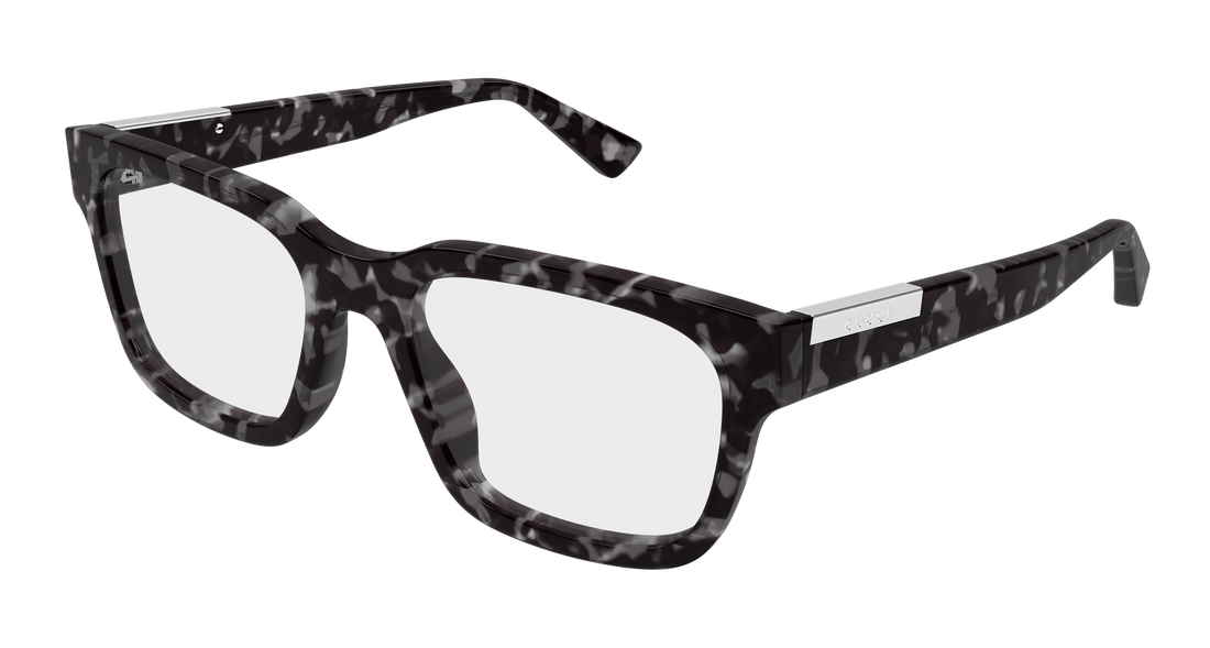 Occhiali da vista gucci gg1961o 002 havana rectangular / squared masculino taglia 55mm - Vista principale