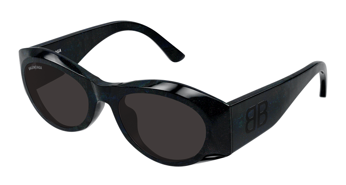 Occhiali da sole balenciaga bb0396sk 003 negro round femenino taglia 55mm - Vista principale