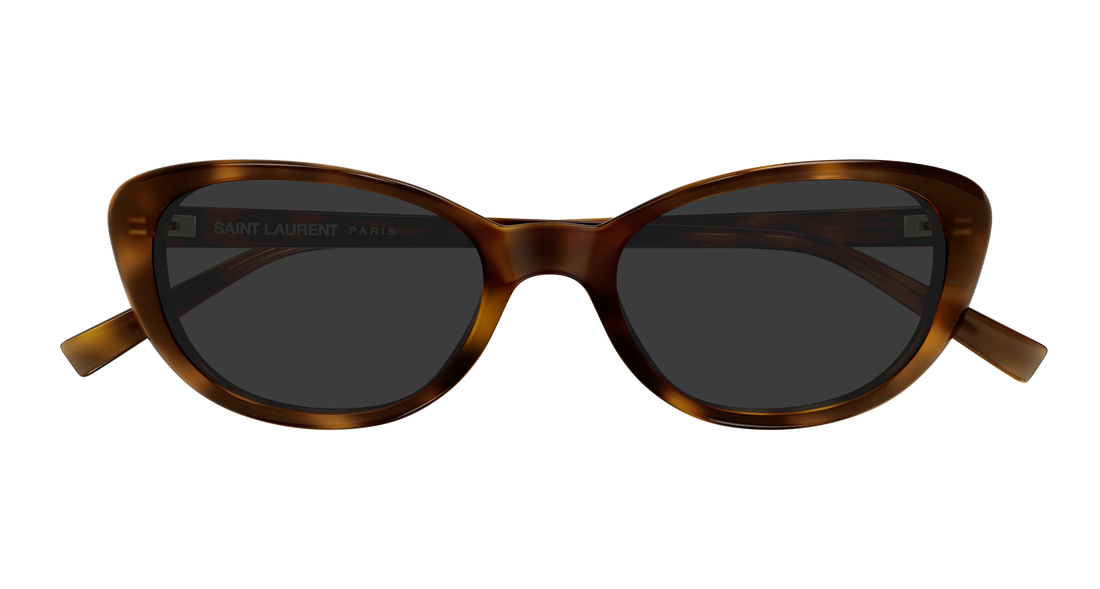 Lunettes de soleil saint laurent sl 822 002 havana cat eye femenino taille 52mm - Vue détaillée
