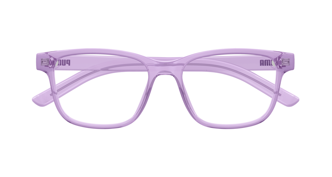 Gafas graduadas puma pj0085o 005 violeta rectangular / squared infantil talla 48mm - Vista de detalle