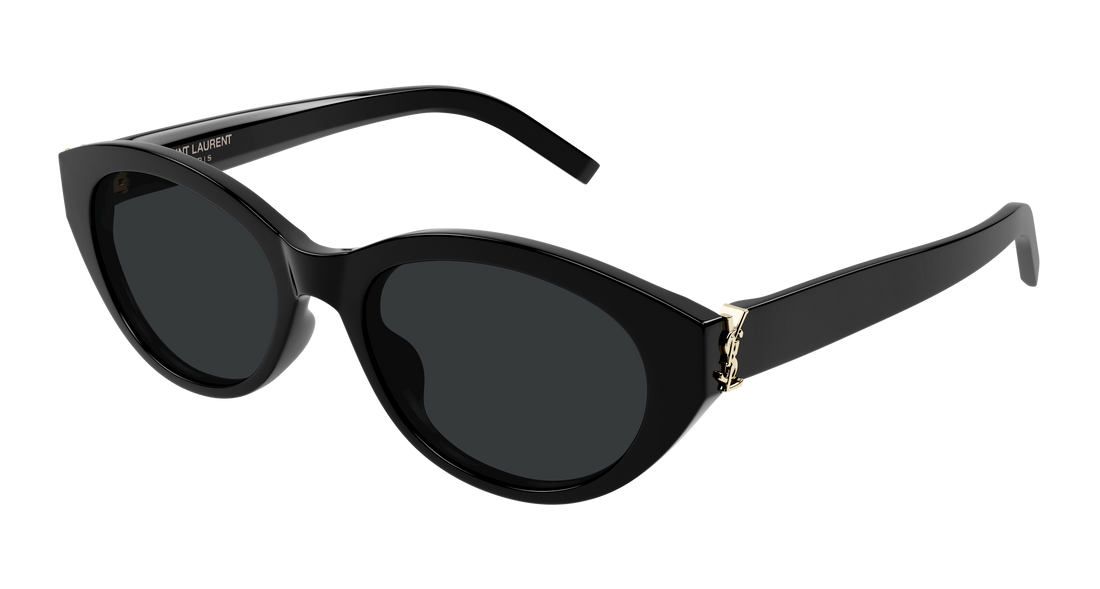Gafas de sol saint laurent sl m148/f 001 negro round femenino talla 54mm - Vista principal