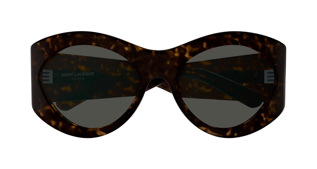 Lunettes de soleil saint laurent sl 854 002 havana geometric femenino taille 58mm - Vue détaillée