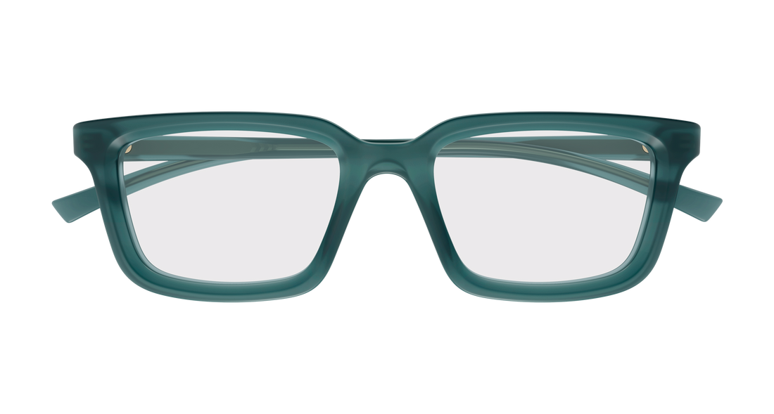 Prescription glasses gucci gg1947o 008 azul rectangular / squared masculino size 53mm - Detailed view