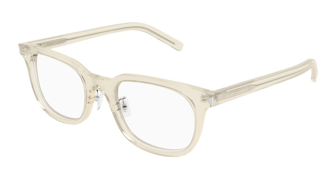 Briller saint laurent sl 840/j 004 amarillo rectangular / squared unisex størrelse 51mm - Hovedvisning