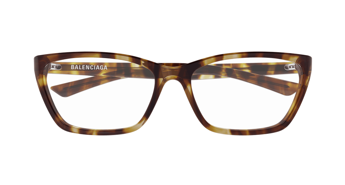 Brillen balenciaga bb0406o 003 havana cat eye femenino größe 59mm - Detailansicht