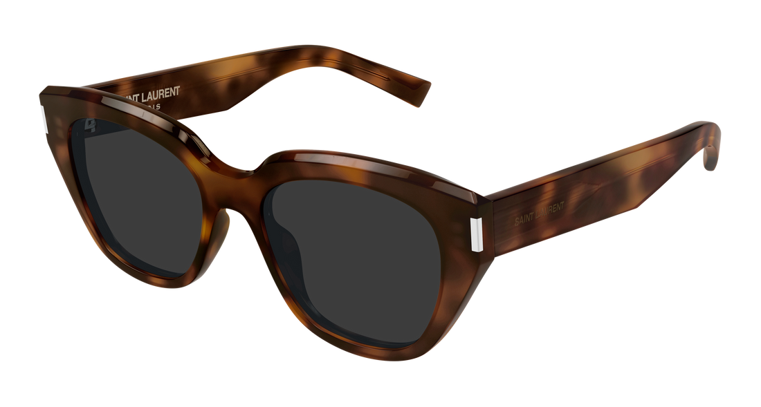 Lunettes de soleil saint laurent sl 827 002 havana cat eye femenino taille 52mm - Vue principale