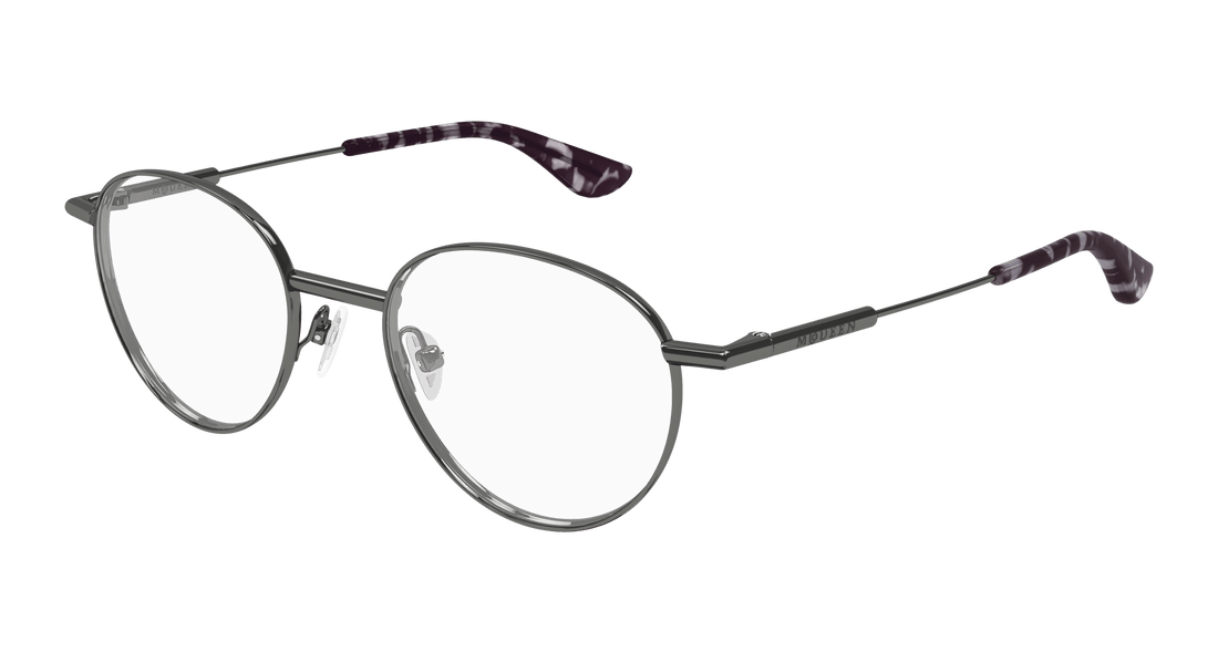 Dioptrijske naočale alexander mcqueen am0502o 003 rutenio round unisex veličina 49mm - Glavni prikaz