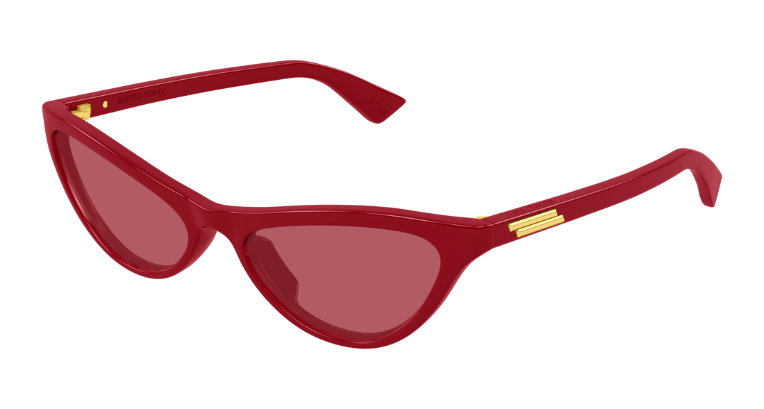 Lunettes de soleil bottega veneta bv1414s 005 rojo cat eye femenino taille 56mm - Vue principale
