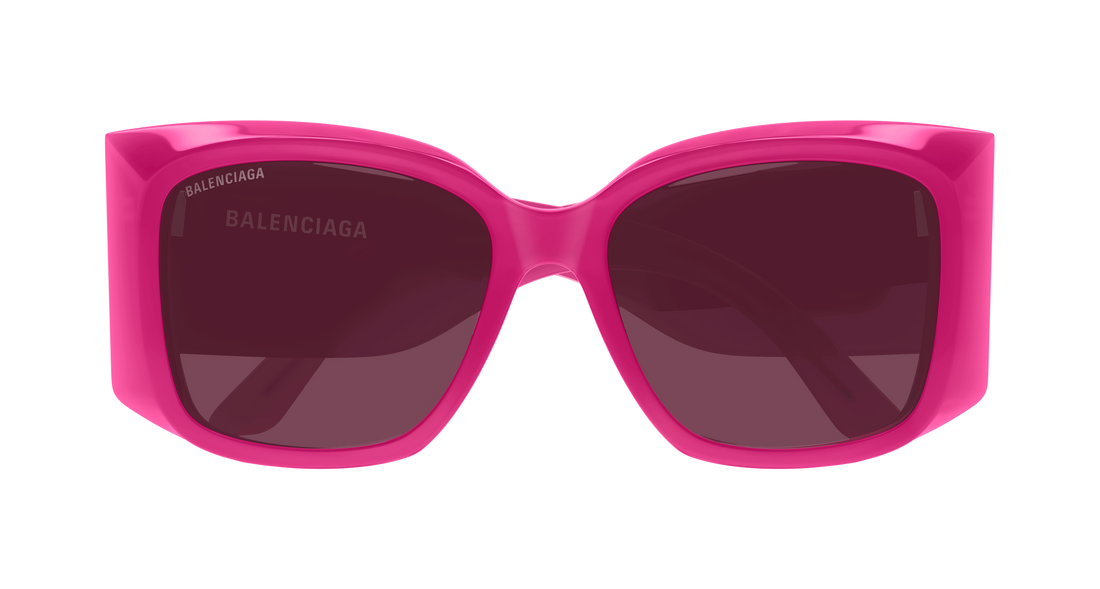 Occhiali da sole balenciaga bb0443s 005 rosa butterfly femenino taglia 58mm - Vista dettagliata