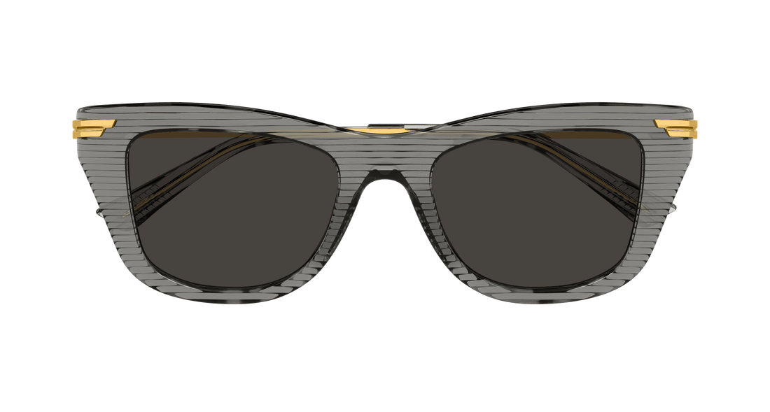 Occhiali da sole bottega veneta bv1369s 003 havana square femenino taglia 50mm - Vista dettagliata