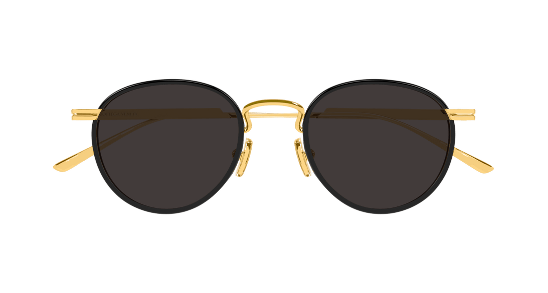 Sonnenbrillen bottega veneta bv1389s 001 dorado round masculino größe 48mm - Detailansicht