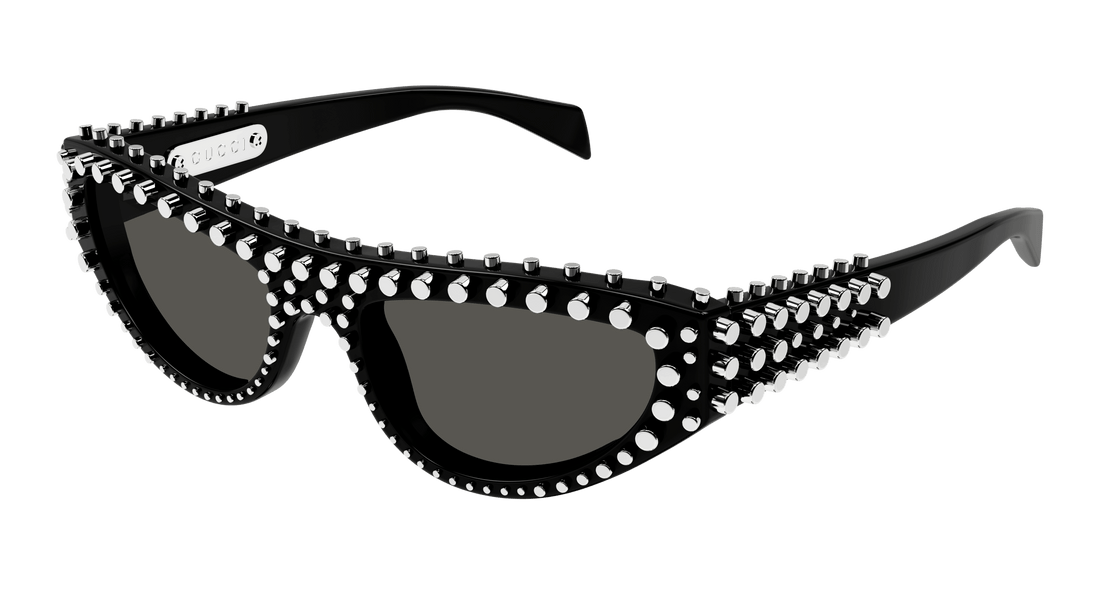 Lunettes de soleil gucci gg1919s 005 negro cat eye femenino taille 55mm - Vue principale