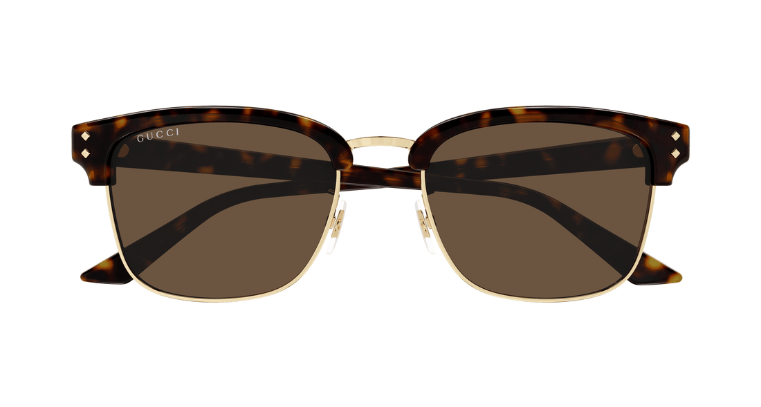 Sonnenbrillen gucci gg1897sk 002 havana square masculino größe 54mm - Detailansicht