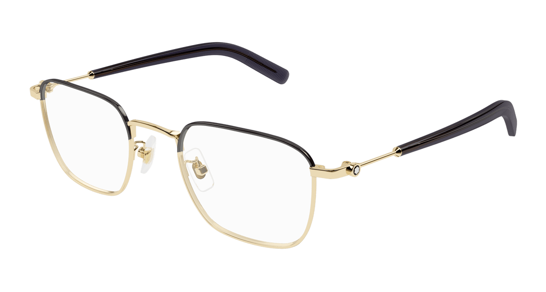 Occhiali da vista montblanc mb0389o 003 dorado square masculino taglia 50mm - Vista principale