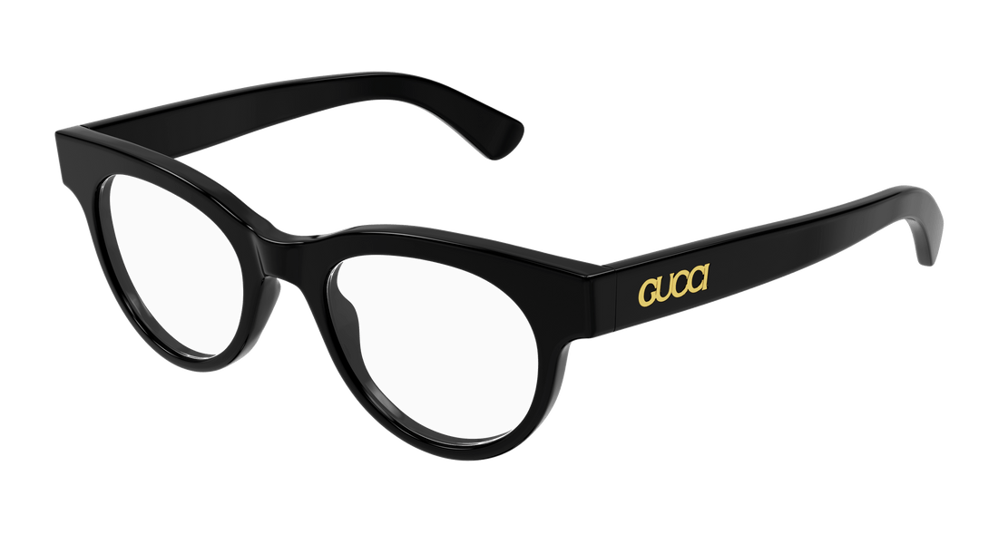 Occhiali da vista gucci gg1792o 001 negro round femenino taglia 46mm - Vista principale