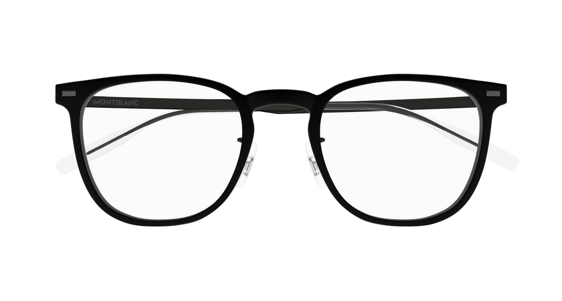 Brillen montblanc mb0393on 002 negro square masculino größe 51mm - Detailansicht