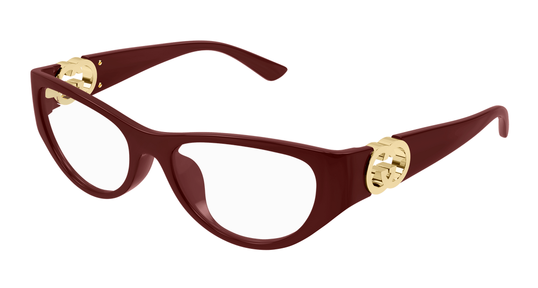 Brillen gucci gg1825o 003 burdeos cat eye femenino größe 54mm - Hauptansicht