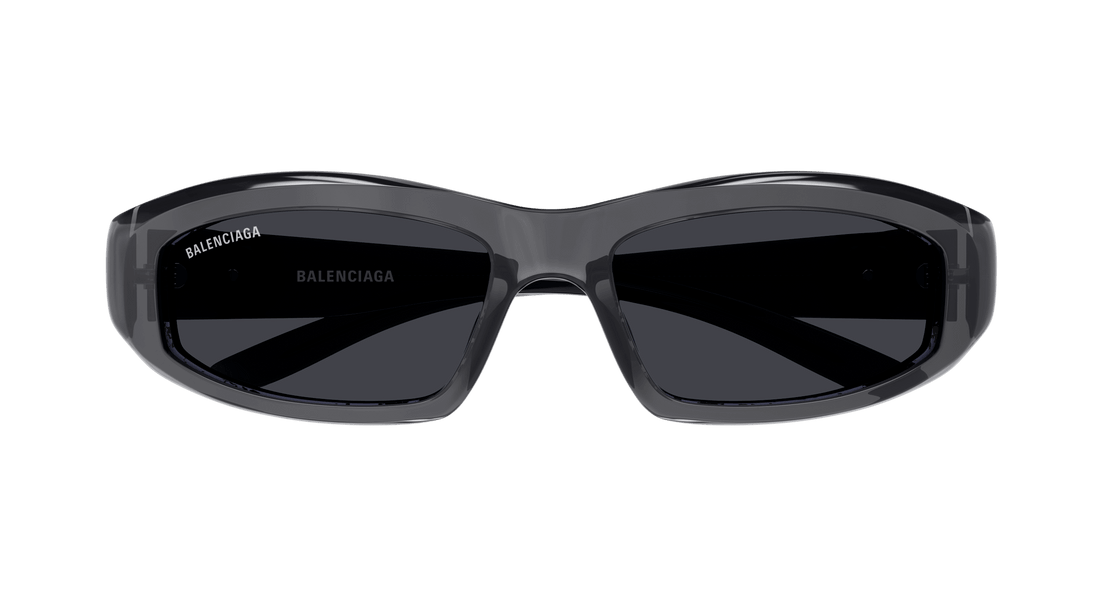 Occhiali da sole balenciaga bb0408s 004 gris square masculino taglia 58mm - Vista dettagliata