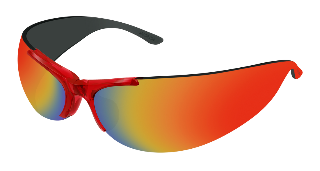 Sonnenbrillen balenciaga bb0454s 004 rojo geometric unisex größe 99mm - Hauptansicht