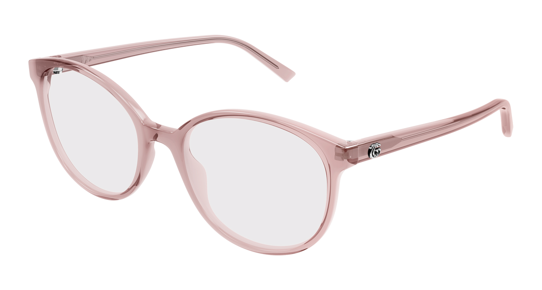 Brillen gucci gg1996o 003 rosa round/oval/panthos femenino größe 54mm - Hauptansicht