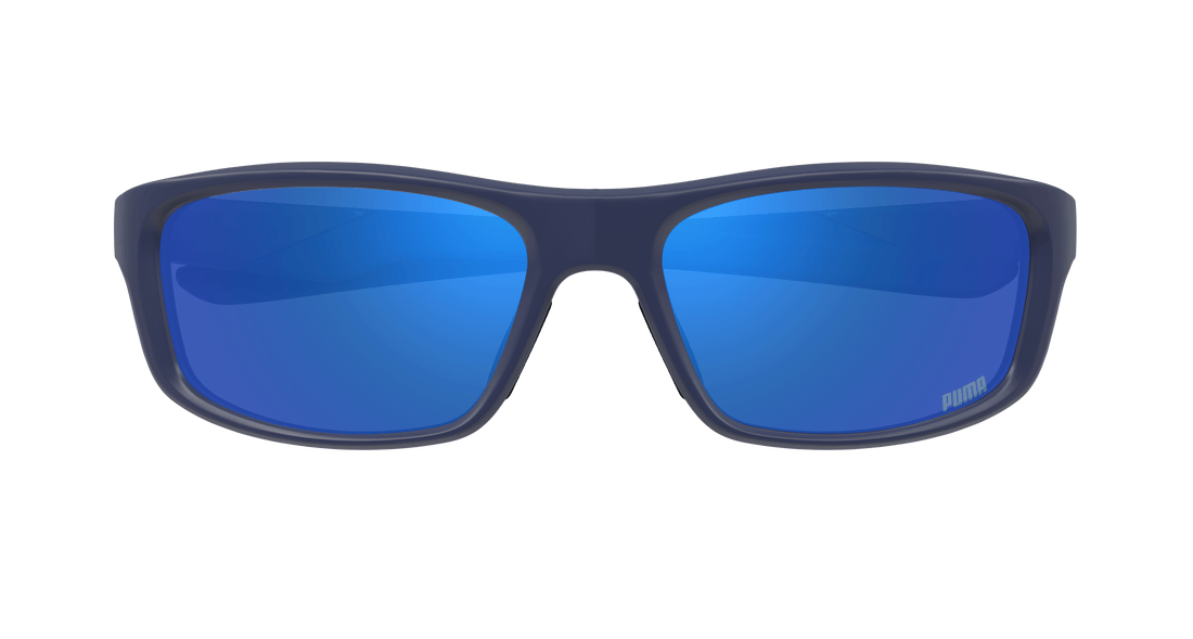 Gafas de sol puma pu0480s 004 azul square masculino talla 62mm - Vista de detalle