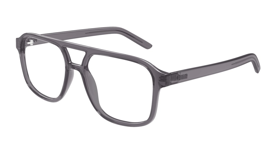 Prescription glasses puma pu0495o 002 gris pilot masculino size 56mm - Main view