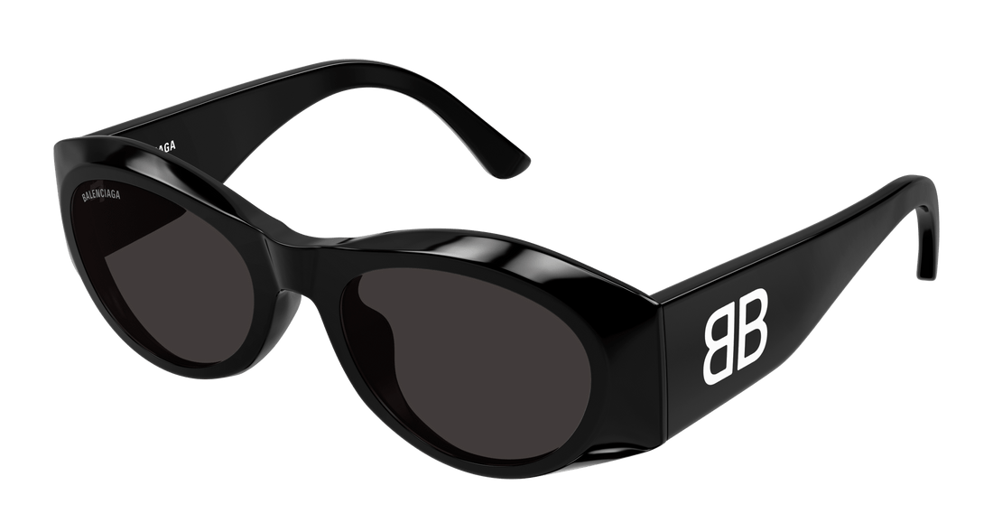 Occhiali da sole balenciaga bb0396sk 001 negro round femenino taglia 55mm - Vista principale