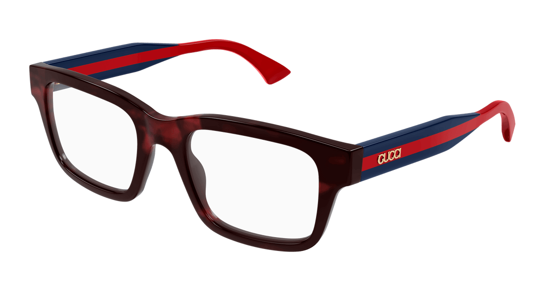 Occhiali da vista gucci gg1865o 009 havana square unisex taglia 54mm - Vista principale