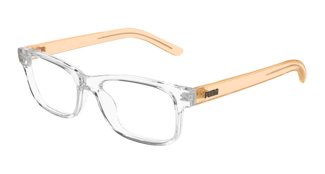 Gafas graduadas puma pj0086o 008 transparente rectangular / squared infantil talla 49mm - Vista principal