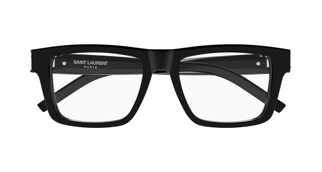 Gafas graduadas saint laurent sl m10_b 005 negro rectangular / squared masculino talla 52mm - Vista de detalle