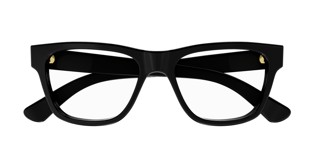 Occhiali da vista gucci gg1795o 001 negro square masculino taglia 52mm - Vista dettagliata