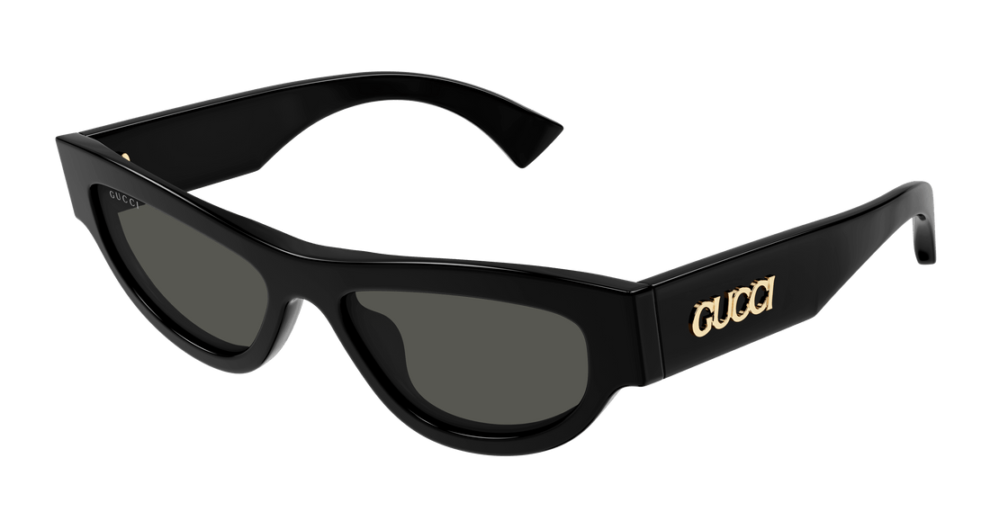 Occhiali da sole gucci gg1834s 001 negro cat eye femenino taglia 53mm - Vista principale