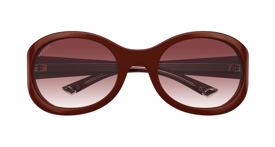 Sonnenbrillen gucci gg2012s 002 burdeos round femenino größe 62mm - Detailansicht