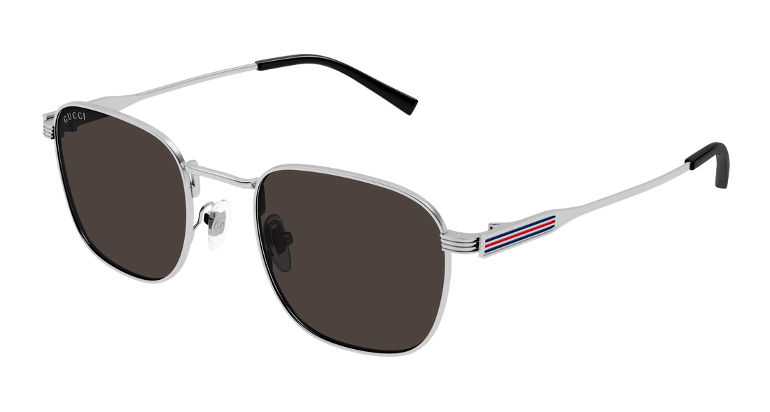 Sunglasses gucci gg1876s 003 plateado round masculino size 50mm - Main view