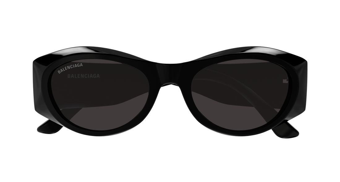 Occhiali da sole balenciaga bb0396sk 001 negro round femenino taglia 55mm - Vista dettagliata