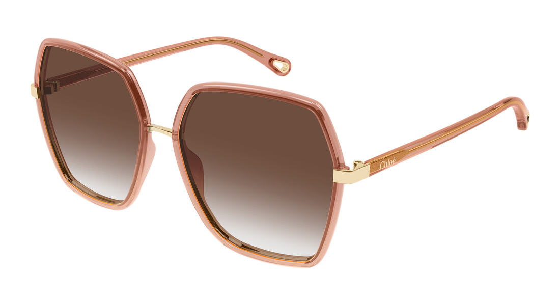 Occhiali da sole chloé ch0262s 005 rojo rectangular / squared femenino taglia 58mm - Vista principale