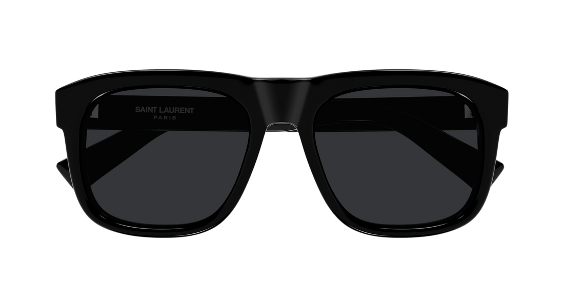 Occhiali da sole saint laurent sl 558 010 negro square masculino taglia 57mm - Vista dettagliata