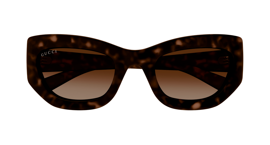 Sunglasses gucci gg1784s 002 havana cat eye femenino size 52mm - Detailed view
