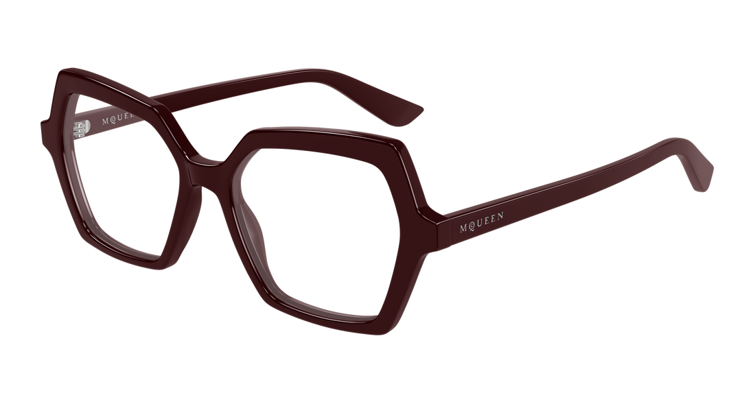Occhiali da vista alexander mcqueen am0537o 004 rojo geometric femenino taglia 54mm - Vista principale