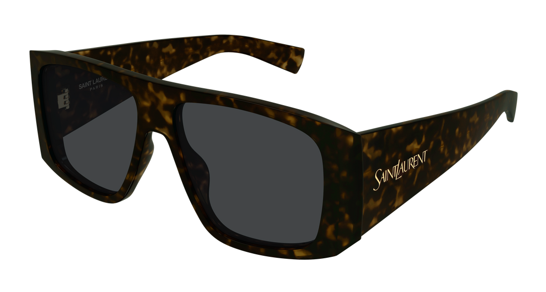 Occhiali da sole saint laurent sl 832 002 havana rectangular / squared femenino taglia 57mm - Vista principale