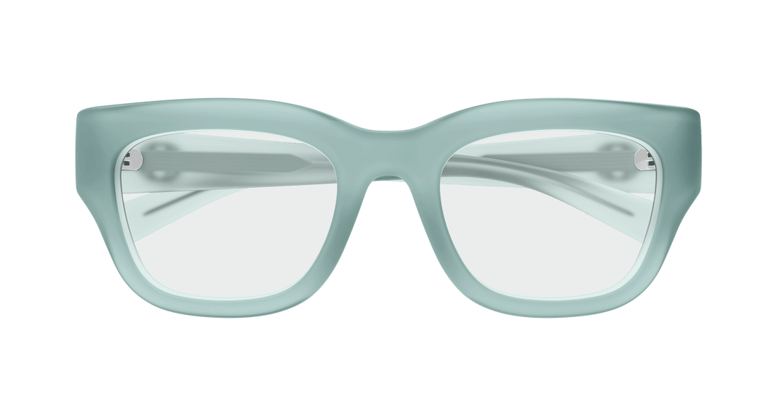 Brillen gucci gg1785o 004 verde square femenino maat 50mm - Detailaanzicht