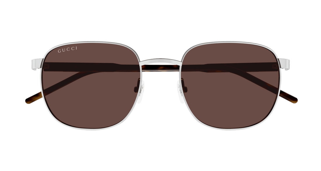 Occhiali da sole gucci gg1799s 002 plateado square masculino taglia 54mm - Vista dettagliata