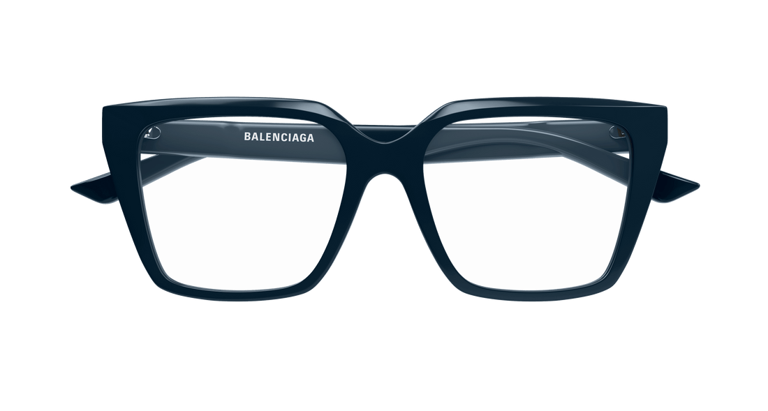 Brillen balenciaga bb0130o 011 azul square femenino größe 53mm - Detailansicht