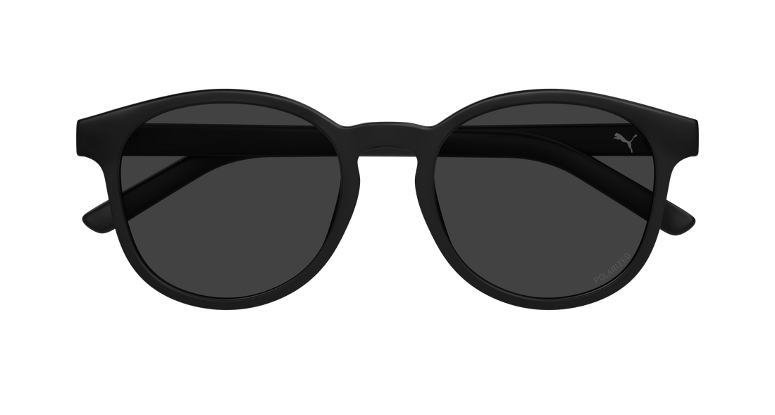 Gafas de sol puma pu0500sa 001 negro round unisex talla 53mm - Vista de detalle