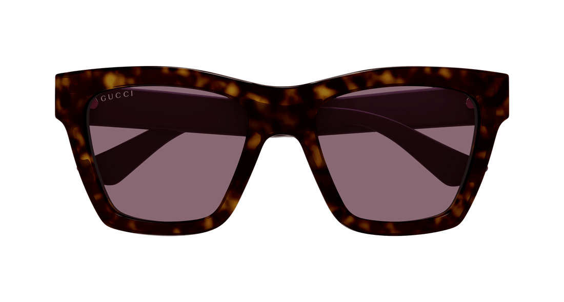 Sunglasses gucci gg1714s 007 havana cat eye femenino size 54mm - Detailed view
